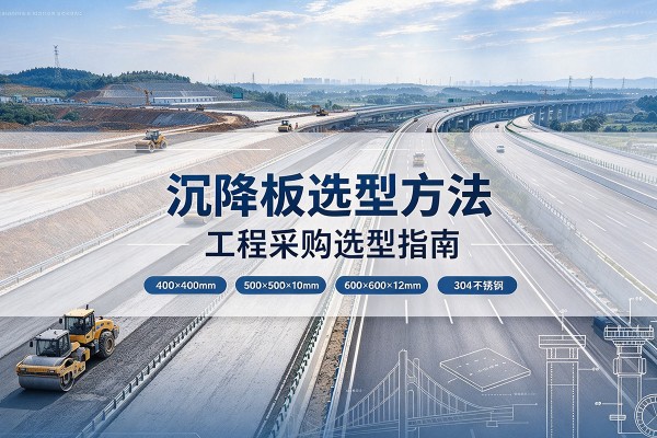 和林格尔沉降板选择方法