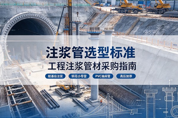 和林格尔注浆管选型标准